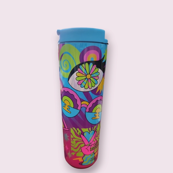 Starbucks Tim Singleton Pride Rainbow 16oz Grande Insulated Cup Tumbler Hot Cold - Picture 3 of 5